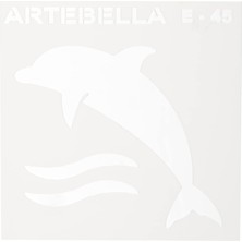 Artebella E-59 Stencil 10X10 cm