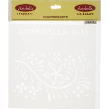 Artebella A-14 Stencil 20X20 cm