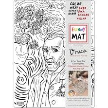 Akademi Çocuk Funny Mat -Washable Art - Tatli Evim