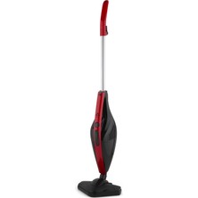 King Eletro K888 Elektrikli Dik Süpürge 800 W Bordo-Sıyah