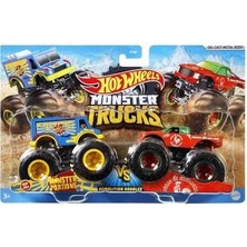 Hot Wheels Monster Trucks Güçlü Ikili 1:64 Arabalar