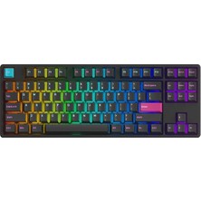 Akko 5087S Qmk Midnight Rgb Hotswap Mekanik Gaming Klavye