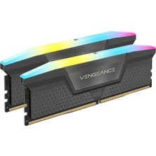 Corsaır Vengeance Rgb 32GB (2X16GB) 6000MHZ Ddr5 CL28 Expo/xmp CMH32GX5M2B6000Z28 Ram