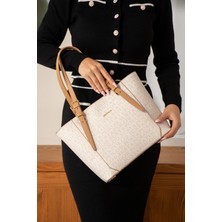 Just Polo Orjinal Justpolo Büyük Boy 5 Gözlü Kadın El ve Omuz Çanta PBU5022