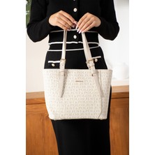 Just Polo Orjinal Justpolo Büyük Boy 5 Gözlü Kadın El ve Omuz Çanta PBU5022
