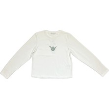 Plant Iki Iplik Uzun Kol Tshırt