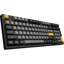 Akko 3098B Plus Black – Gold Rgb Kablosuz Hotswap Mekanik Gaming Klavye