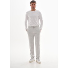Erkek Bel Lastikli Duble Paça Yandan Cepli Rahat Jogger Pantolon