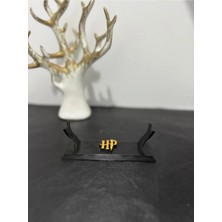 Harry Potter Asaları Için Asa Standı 12CM Altın Renk Logo
