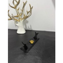 Harry Potter Asaları Için Asa Standı 12CM Altın Renk Logo