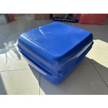 Motosiklet Servis Kurye Çantası Midi Box Mavi 110 Litre