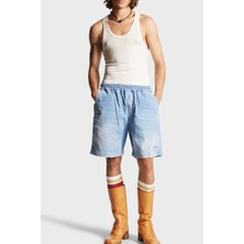 Dsquared2 Streç Pamuklu Oversize Fit Normal Bel Geniş Paça Short Erkek Short S74MU0823 S30341 470