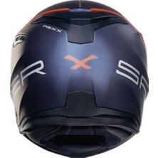 Nexx SX.100 Superspeed Mavi-Kırmızı Kask