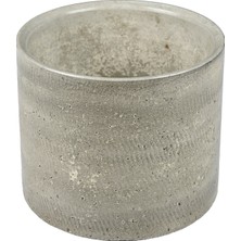 KFY Grup Beton Görünümlü Minimalist Dekoratif Saksı - Doğal ve Modern Tasarım