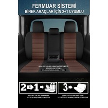 Nice Shop Fıat Fıorıno 1988-2013 Uyumlu Oto Koltuk Kılıfı Joy Serisi