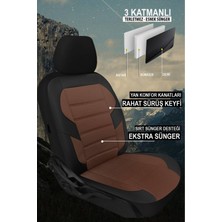Nice Shop Fıat Fıorıno 1988-2013 Uyumlu Oto Koltuk Kılıfı Joy Serisi