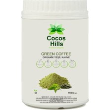 Cocos Hills Ground Green Coffee Öğütülmüş Yeşil Kahve 750 gram