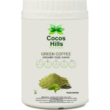 Cocos Hills Ground Green Coffee Öğütülmüş Yeşil Kahve 1500 gram