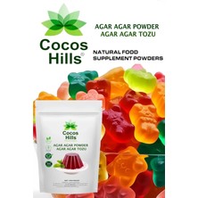 Cocos Hills Agar Agar Powder Agar Agar Tozu 50 gram X 2 ADET