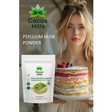 Cocos Hills Psyllium Husk Powder Pure Karnıyarık Otu Tozu Katkısız 50 gram X 2 ADET