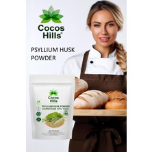 Cocos Hills Psyllium Husk Powder Pure Karnıyarık Otu Tozu Katkısız 50 gram X 2 ADET