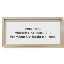 Reklam Ofisi - Mustafa Kemal Atatürk, Imzalı Modern Premium Kanvas Tablo