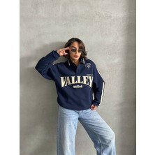 Polo Yaka Şardonlu Valley Sweatshirt