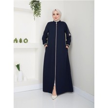 Biyeli Büyük Beden Ferace