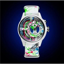 The Electricianz The Neon Z Black & White-Arty Editions ZZ-A1A/08-NLW Unisex Kol Saati