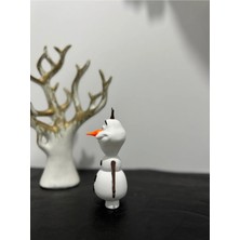 Karlar Ülkesi Temalı 3D Baskı Olaf Kardan Adam Figürü 12CM - Frozen Hediyelik ve Dekoratif