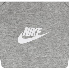 Nike Club Little Jersey Knit Çocuk Gri Pamuklu T-Shirt