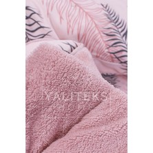 Yalıteks Home Tek Kişilik Welsoft Çift Taraflı  Lüks Yorgan  ve Yastık Kılıfı - Leaf
