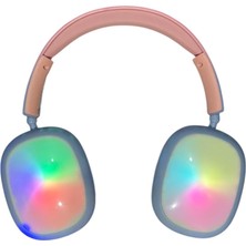 Platoon Rgb Işık Özellikli Süper Bass+ Hi - Fi Kaliteli Kafaüstü, Kulaküstü Kablosuz Bluetooth Kulaklık