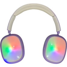 Platoon Rgb Işık Özellikli Süper Bass+ Hi - Fi Kaliteli Kafaüstü, Kulaküstü Kablosuz Bluetooth Kulaklık