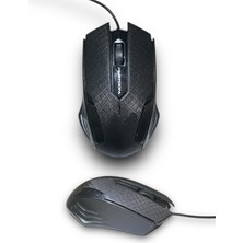 USB Girişli Kablolu Optik Mouse Fare