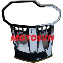 Motosvn Mondial 125 Skuty Ön Far Çerçevesi Siyah Orjinal