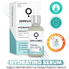 Yoğun Nemlendirici ve Dolgunlaştırıcı Serum - Hyaluronik Asit Kolajen Niacinamide Panthenol 30 ml