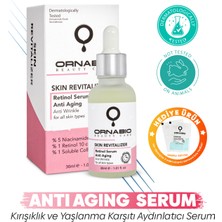 Anti Aging Bakım Serumu %5 Niacinamide %1 Retinol Kolajen