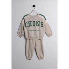 Chons Sloganlı Unisex Çocuk 2'li Takım