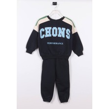 Chons Sloganlı Unisex Çocuk 2'li Takım