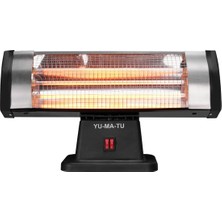 Yumatu YT-9033 1800W Seyyar Masa Altı Infrared Isıtıcı 3 Çubuklu