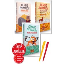 Beyaz Gemi - Toprak Ana - Elveda Gülsarı (Ciltli) 3 Kitap - Cengiz Aytmatov - Alfa Kalem