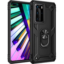 Mobify Huawei P40 Pro Kılıf Tam Koruma Çift Katmanlı Ibiza Sert Silikon Kapak