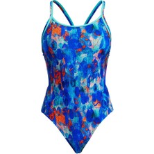 Funkita Db Paint Press Kız Çocuk Yüzme Mayo - Konforlu ve Dayanıklı