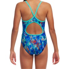 Funkita Db Paint Press Kız Çocuk Yüzme Mayo - Konforlu ve Dayanıklı