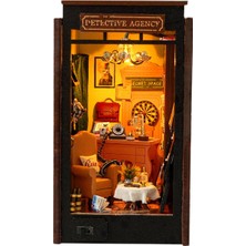 Easra Ahşap Minyatür Dollhouse Kitleri Dollhouse Ahşap Kitap Ayracı Çocuklar Kız Çocuklar Için (Yurt Dışından)