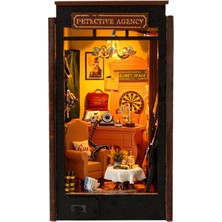 Easra Ahşap Minyatür Dollhouse Kitleri Dollhouse Ahşap Kitap Ayracı Çocuklar Kız Çocuklar Için (Yurt Dışından)