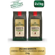 Jacobs Barista Editions Çekirdek Kahve Crema Italiano 2'li Paket ( 1 kg x 2)