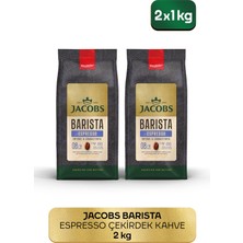 Jacobs Barista Editions Çekirdek Kahve Espresso %100 Arabica  ( 1 kg x 2)