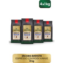 Jacobs Barista Editions Çekirdek Kahve %100 Arabica Espresso 1 Kg X 4 Paket